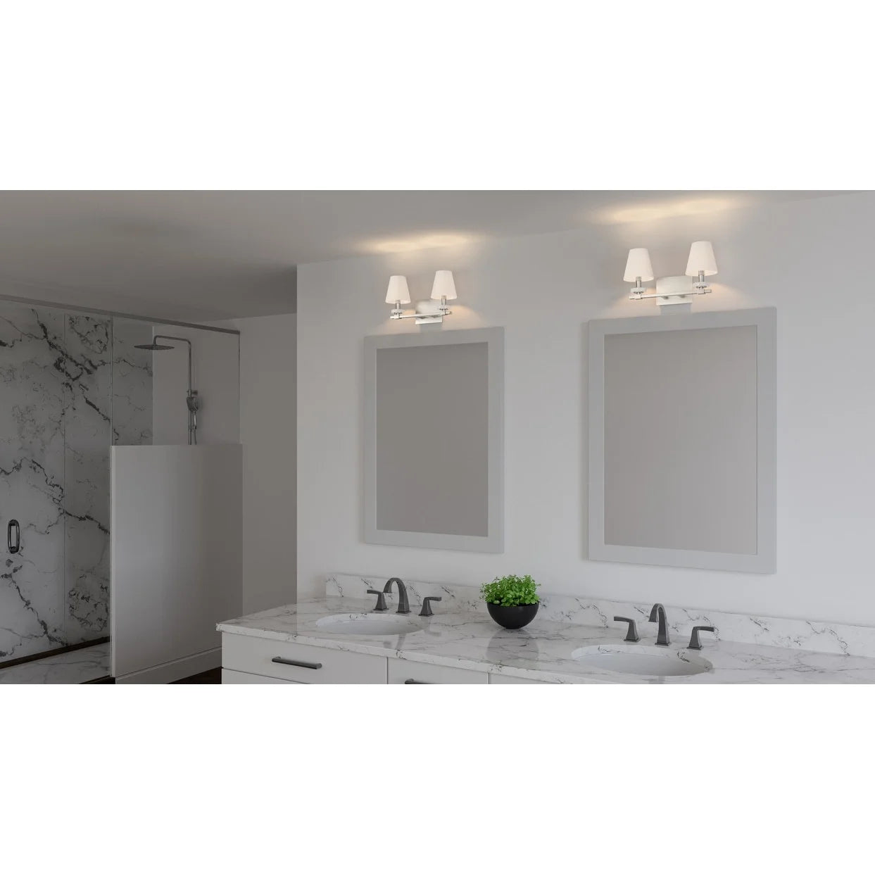 Quoizel Lighting - Kelsey Glen - 2 Light Bath Vanity In Transitional Style-9.5