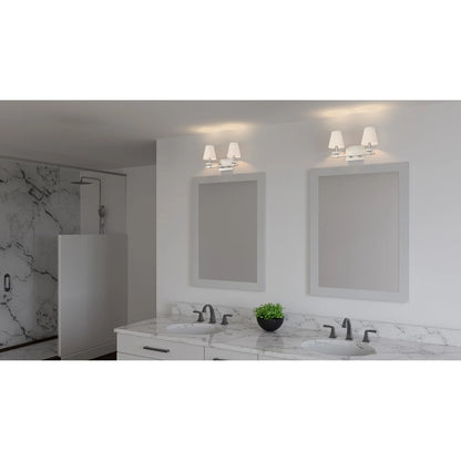 Quoizel Lighting - Kelsey Glen - 2 Light Bath Vanity In Transitional Style-9.5