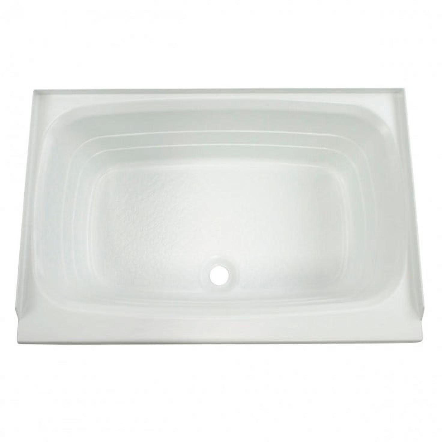 Lippert 209648 Sinks Better Bath 24" X 36" Rv Bath Tub Center Drain White