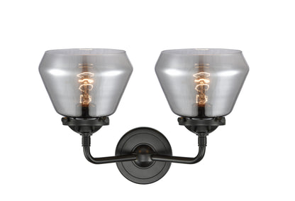 Innovations Lighting 284-2W Fulton Fulton 2 Light 15" Wide Bathroom Vanity Light - Black