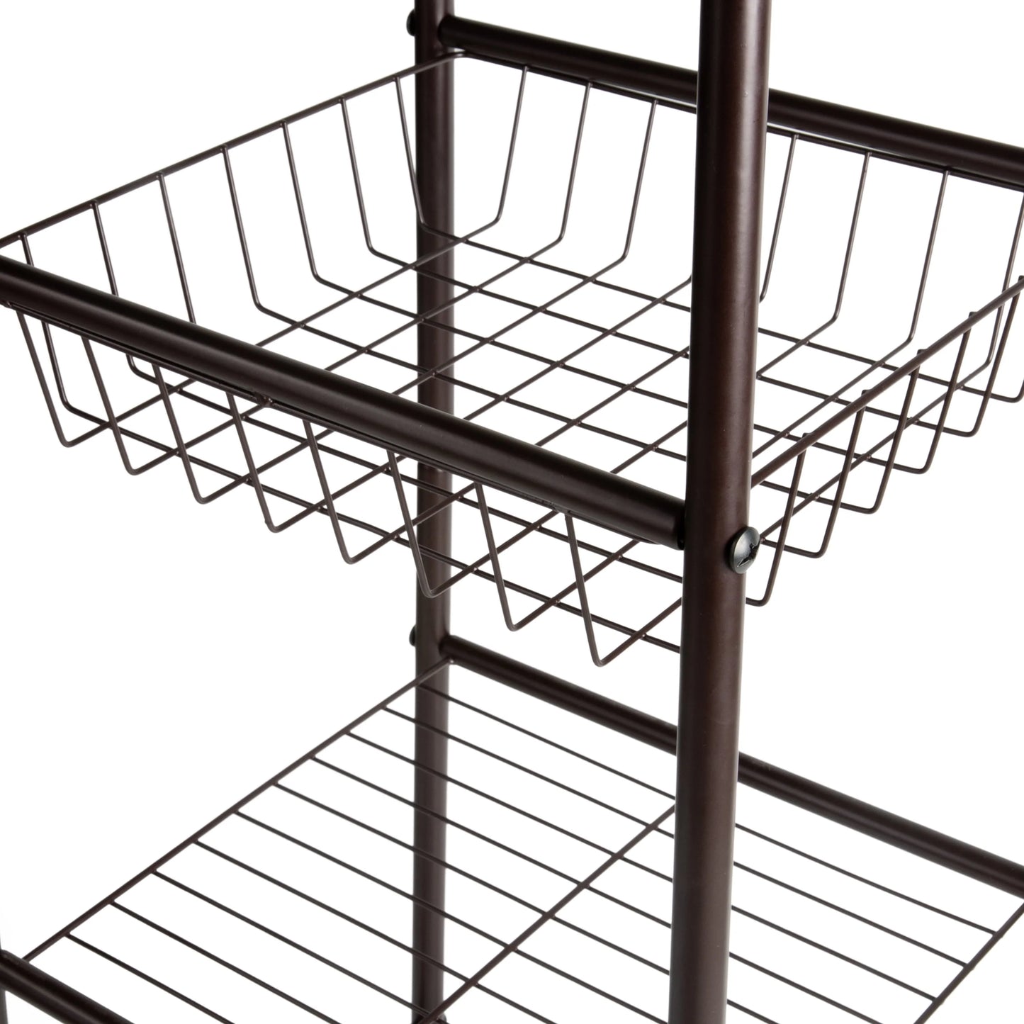Bath Bliss 11.61"W x 12.99"D x 58.46"H 5-Shelf Storage Shelf, Bronze