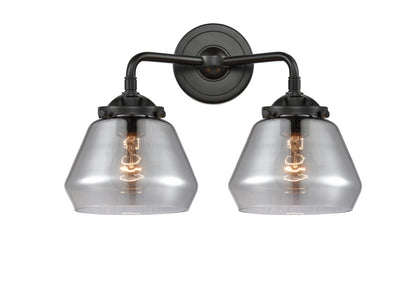 Innovations Lighting 284-2W Fulton Fulton 2 Light 15" Wide Bathroom Vanity Light - Black