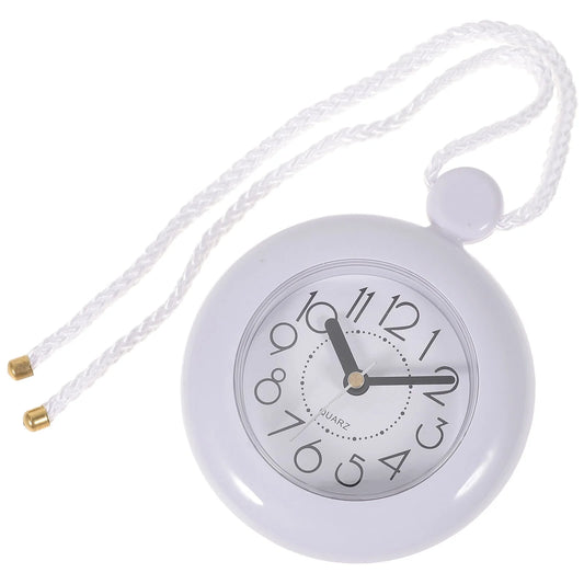 HOMEMAXS Bathroom Wall Hanging Clock Waterproof Wall Hanging Battery Operated Wall Clock Without Battery
