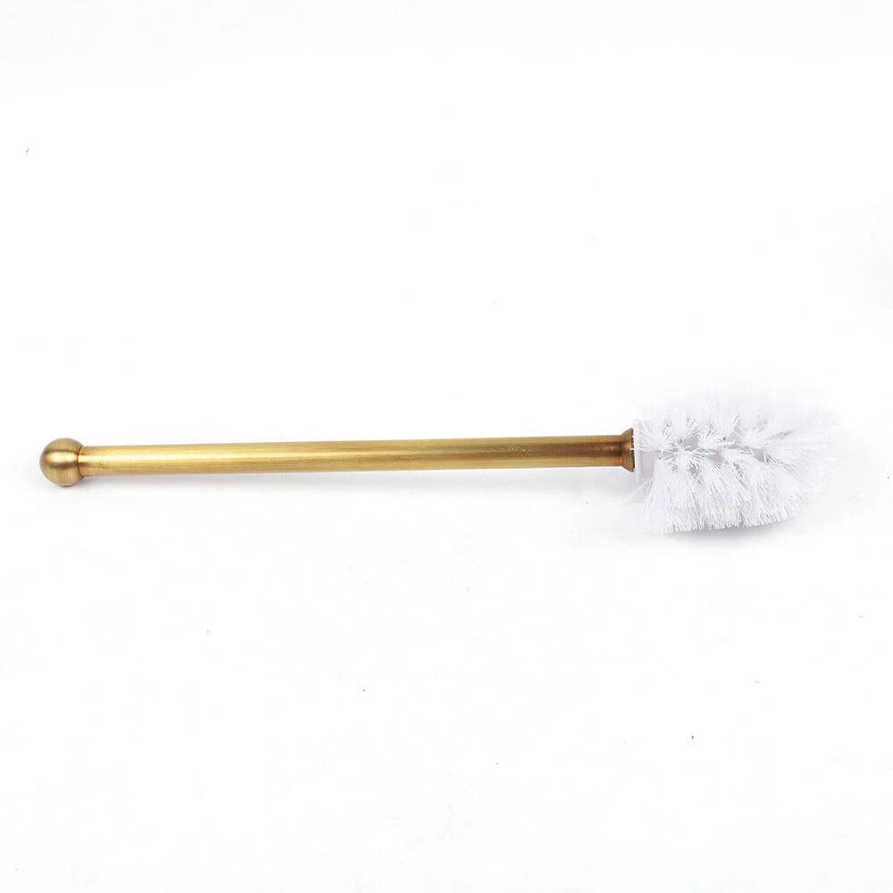 Fichiouy 7Pcs Bathroom Towel Holder Set Vintage Gold Wall Mount Towel Bar Rack Holder