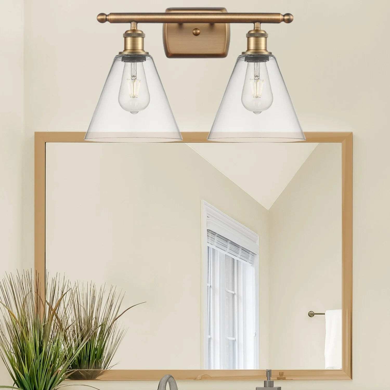 Innovations Lighting - Berkshire - 2 Light Bath Vanity In Industrial Style-11.25