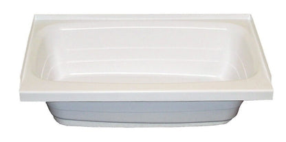 Lippert 209648 Sinks Better Bath 24" X 36" Rv Bath Tub Center Drain White