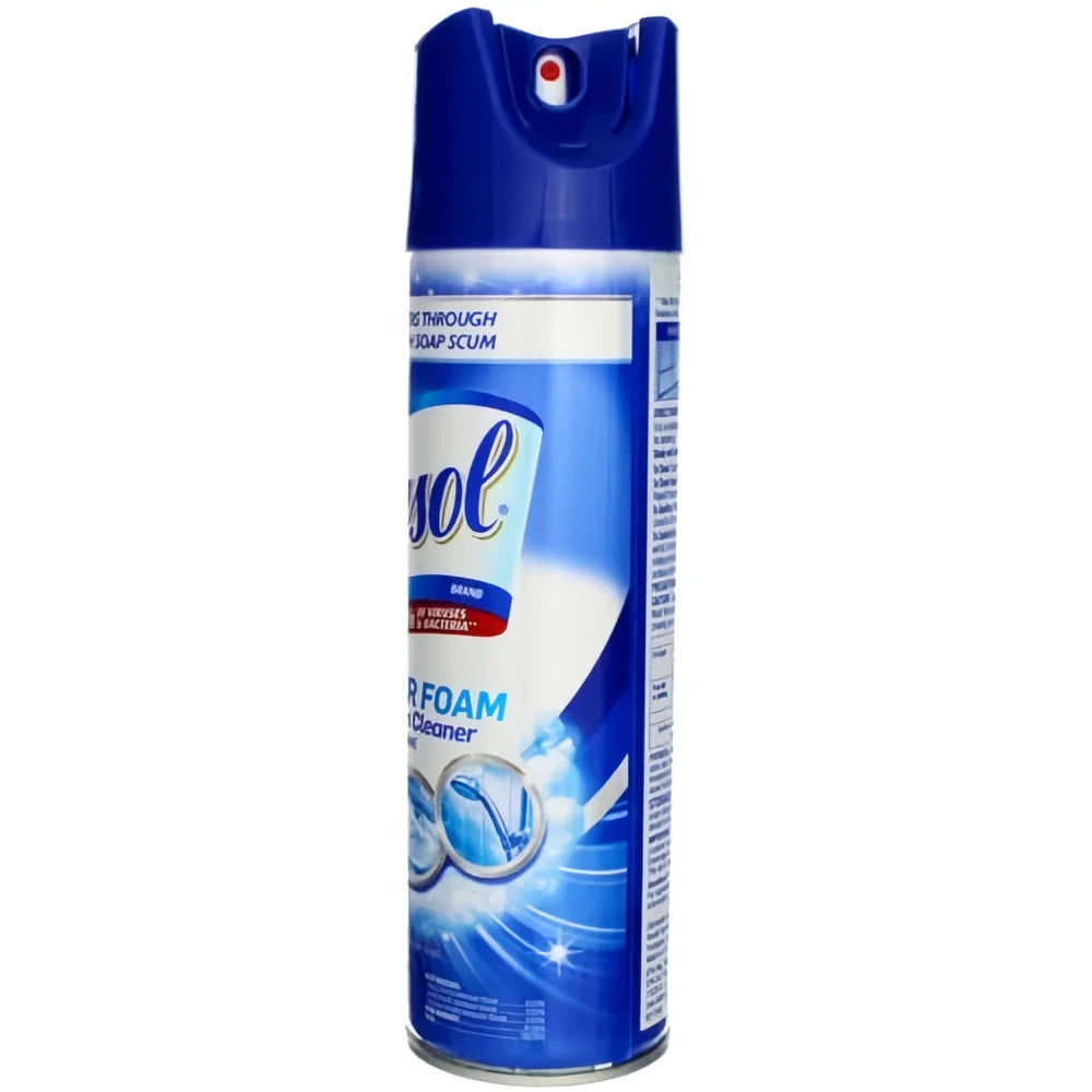 Lysol Brand 24 oz. Aerosol Spray Power Foam Bathroom Cleaner (Pack of 18)