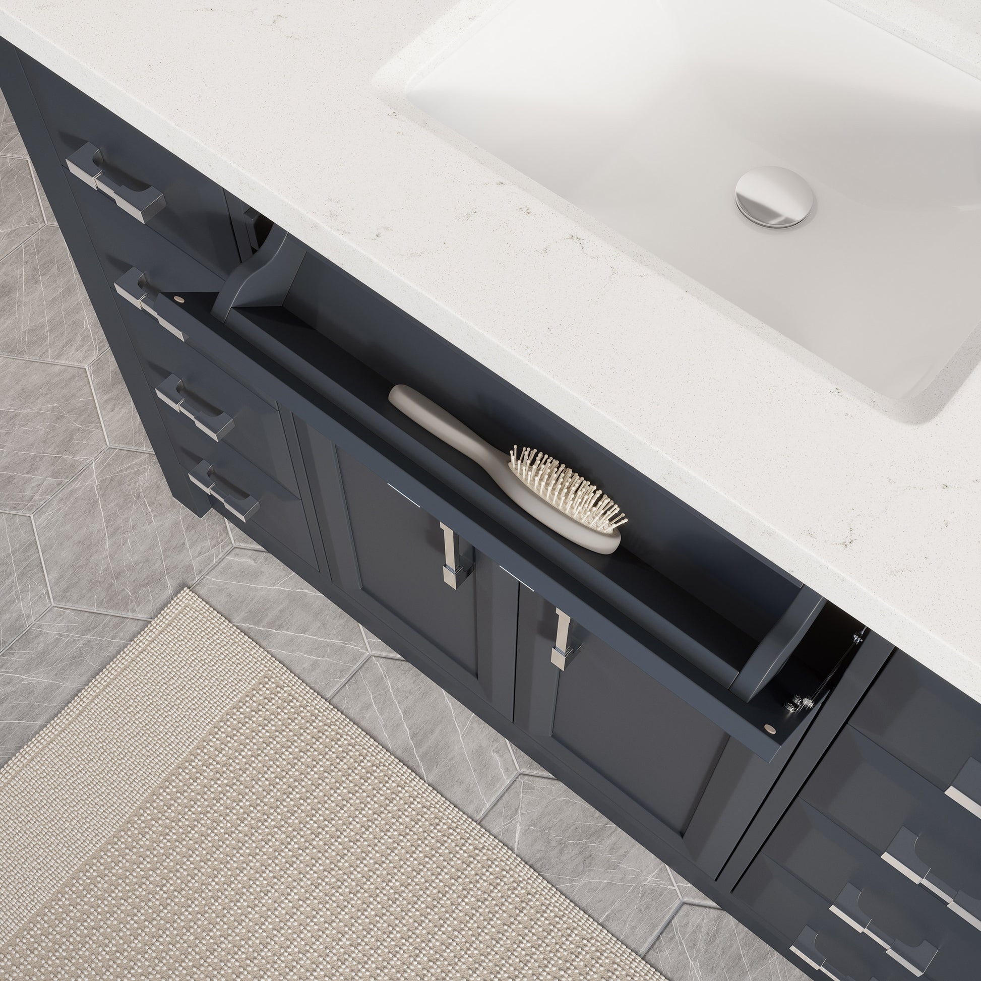 Calais Bath Vanity by Studio Bathe in Gray