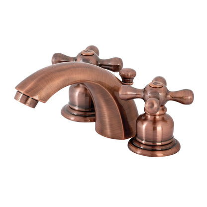 Kingston Brass KB944AX Victorian Mini-Widespread Bathroom Faucet, Polished Chrome/Polished Brass