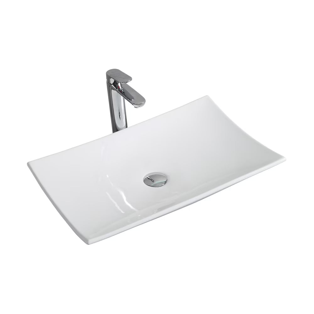 Annecy 23.5�?Rectangle Vessel Bathroom Sink