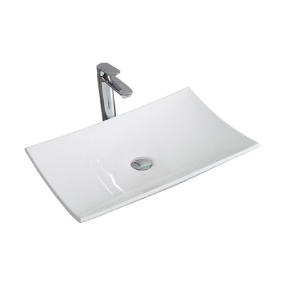 Annecy 23.5�?Rectangle Vessel Bathroom Sink