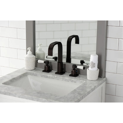 Fauceture FSC8968DPL 8 in. Widespread Bathroom Faucet, Brushed Nickel