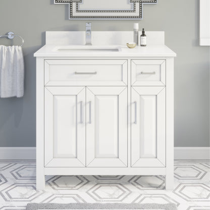 Thomson Bath Vanity by Studio Bathe in White