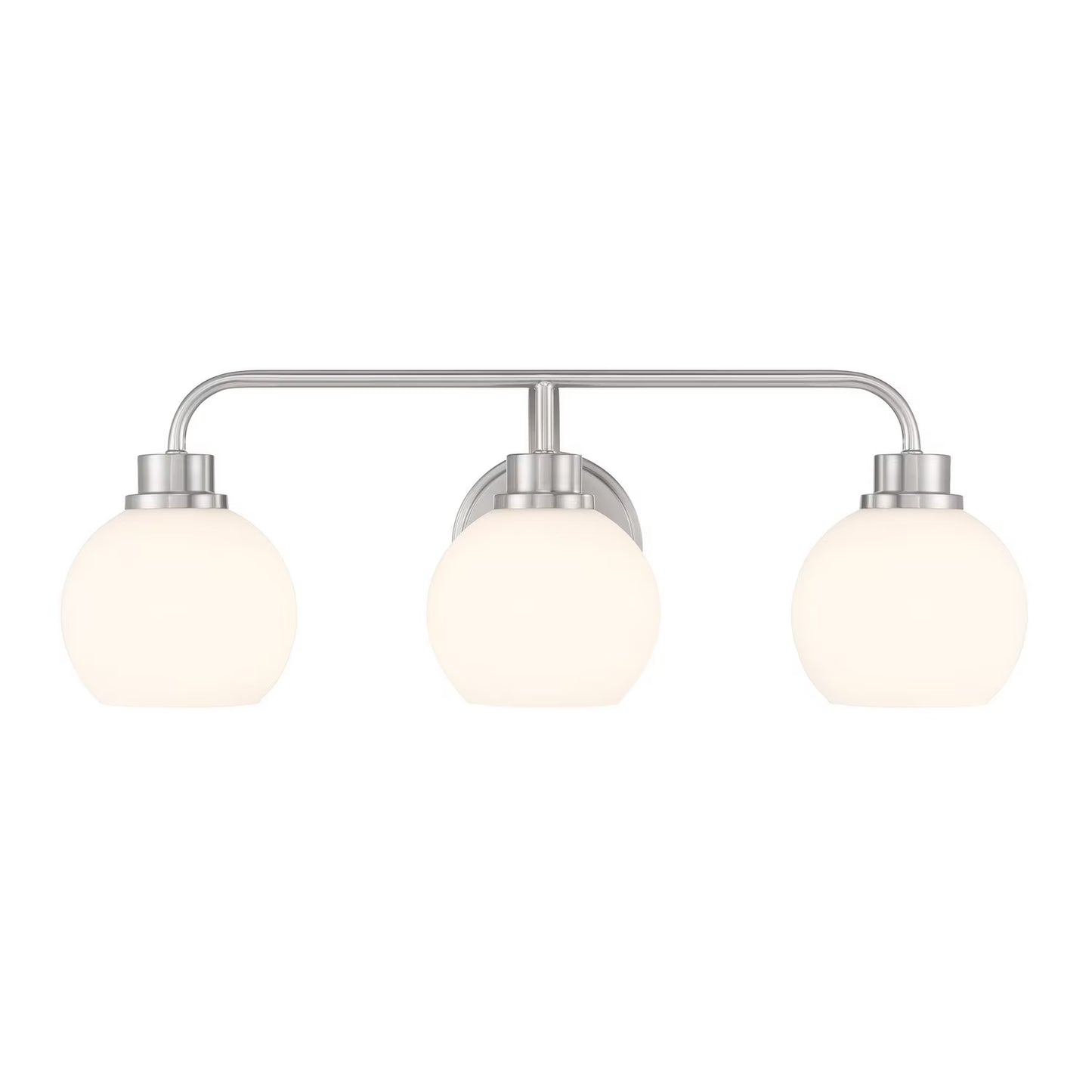 Bathroom Vanity Light in Brushed Nickel