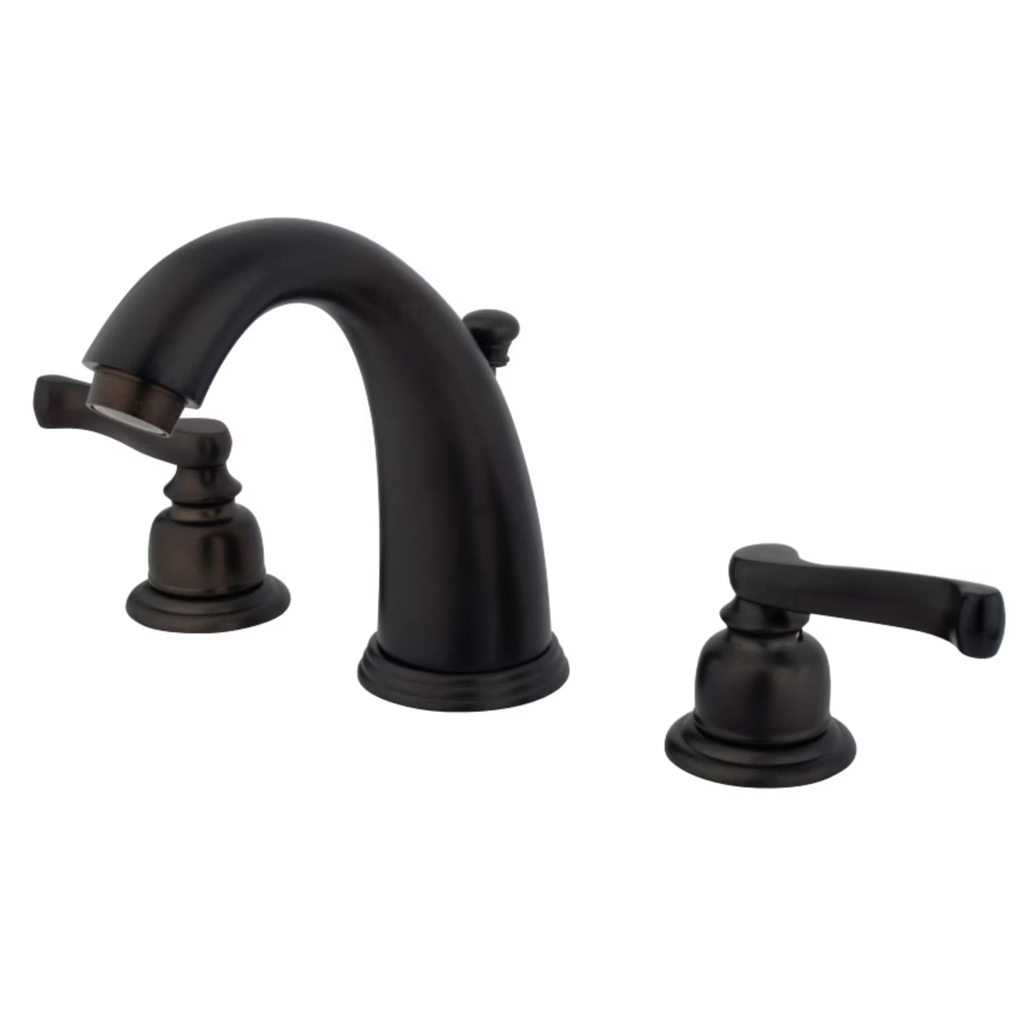 Kingston Brass KB982FL Widespread Bathroom Faucet, Polished Brass