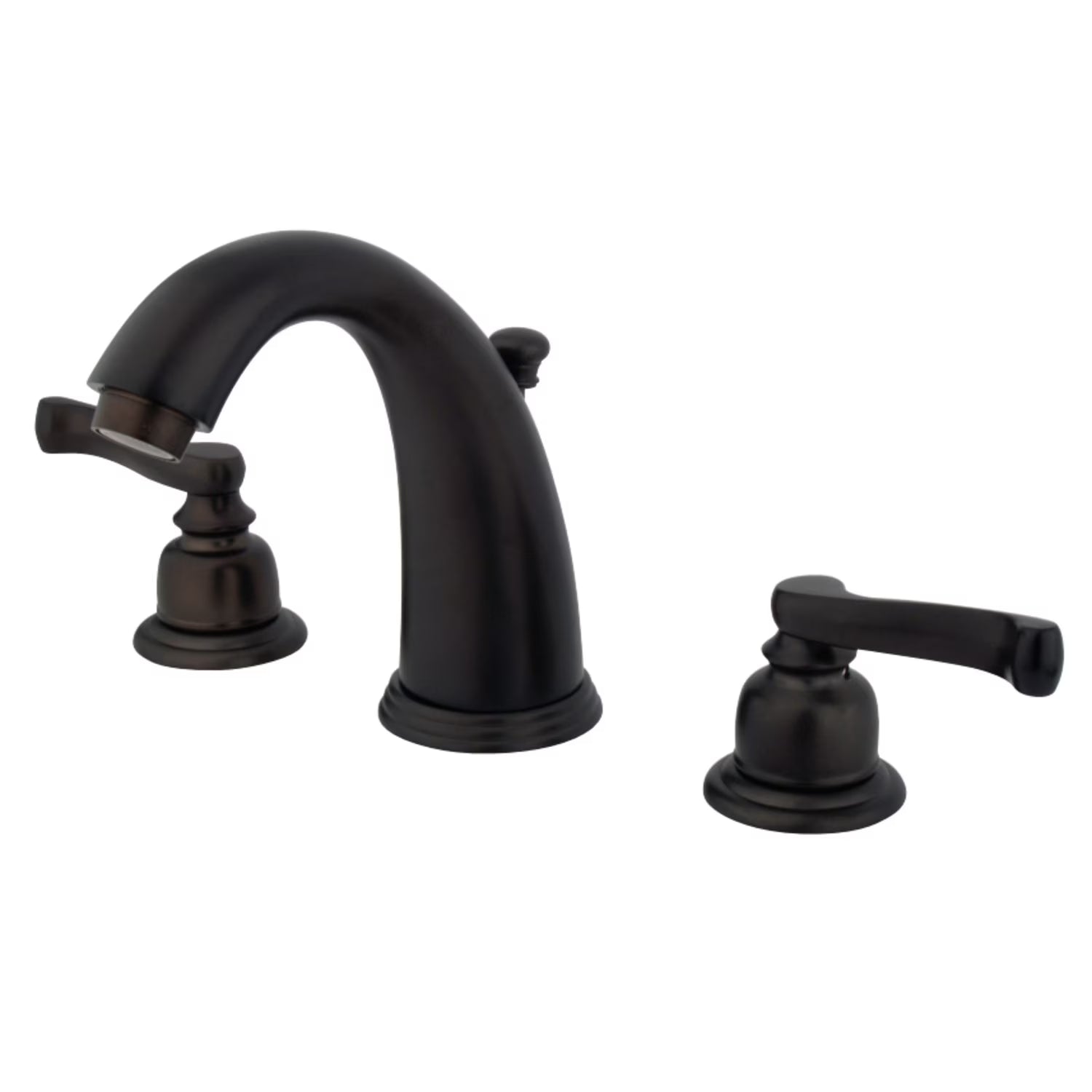 Kingston Brass KB982FL Widespread Bathroom Faucet, Polished Brass