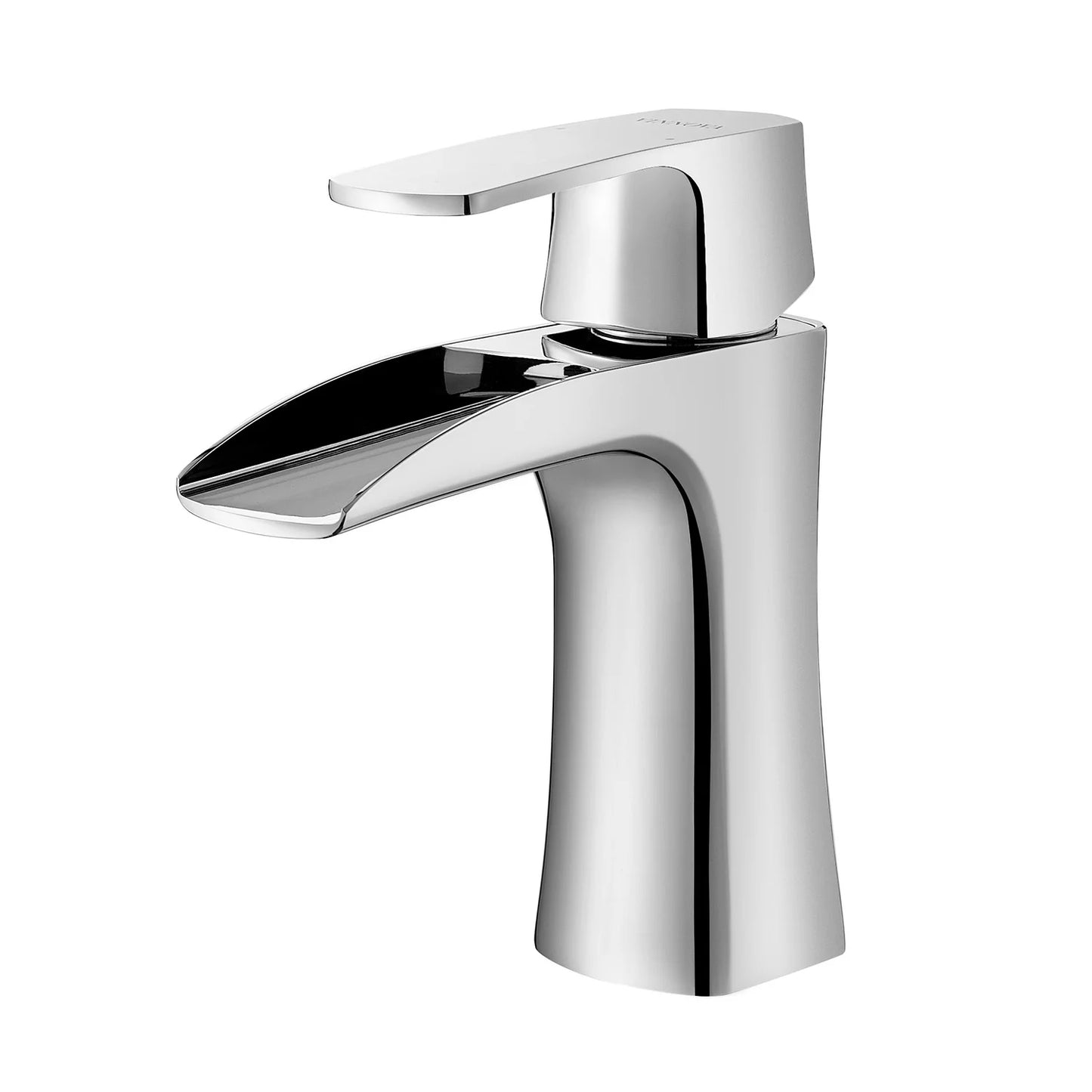 Vinnova Alessandra Single Lever Vessel Bathroom Faucet in Polished Chrome