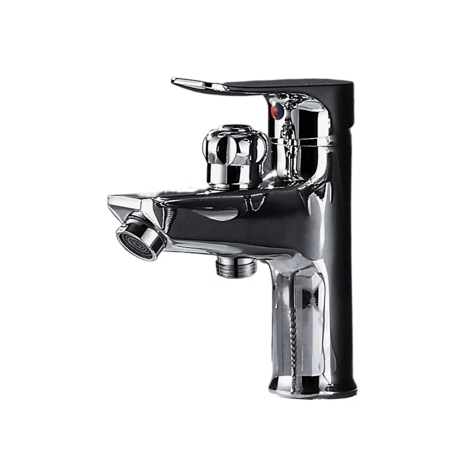 Bathroom Basin 2 In 1 Faucet, Brass Handheld Toilet Bidet Faucets, Sprayer Cold And Hot Water Mixer Bathtub Tap With Shower Set ,Versatile Features