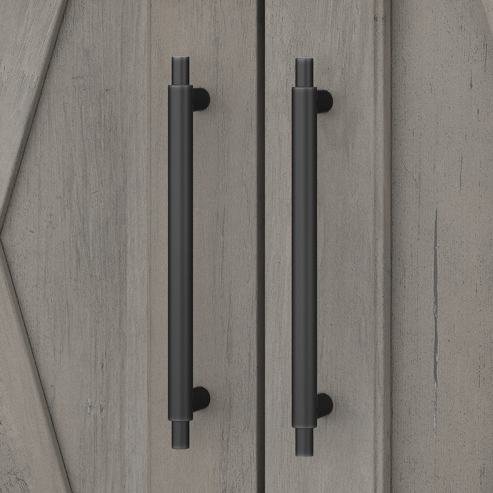 Bush Furniture Key West Bathroom Wall Cabinet with Doors in Driftwood Gray