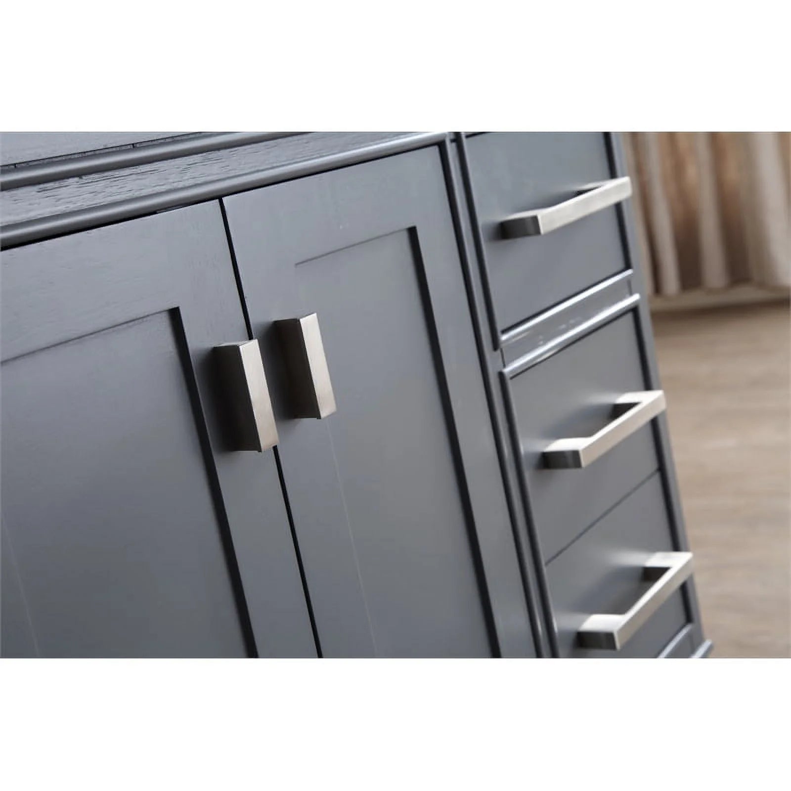 Ari Kitchen & Bath Danny 42" Solid Wood Bathroom Vanity in Maple Gray