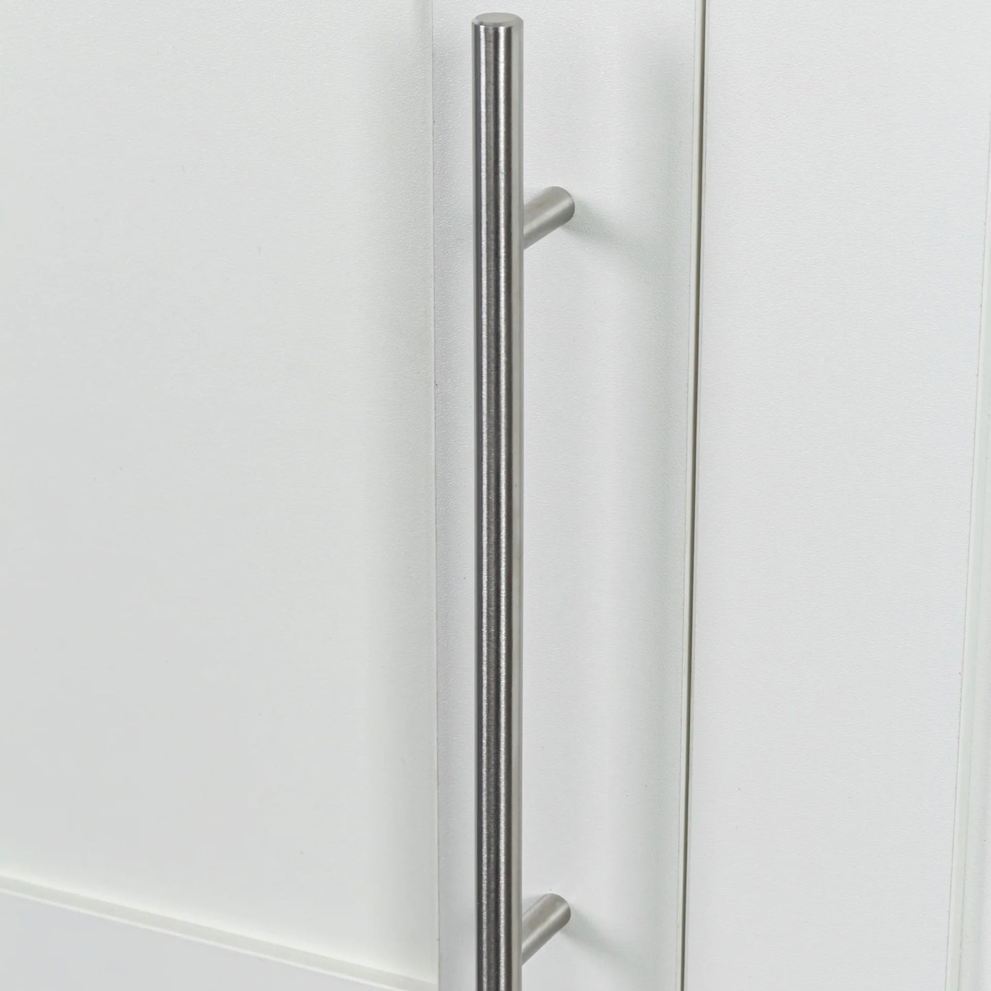 Wall Mounted Storage Cabinet, Kitchen Bathroom Wall Cabinet with Adjustable Shelves, Upper Stackable Storage Cabinet with 3 Doors, 15.75 "D x 35.43" W x 19.69 "H, White