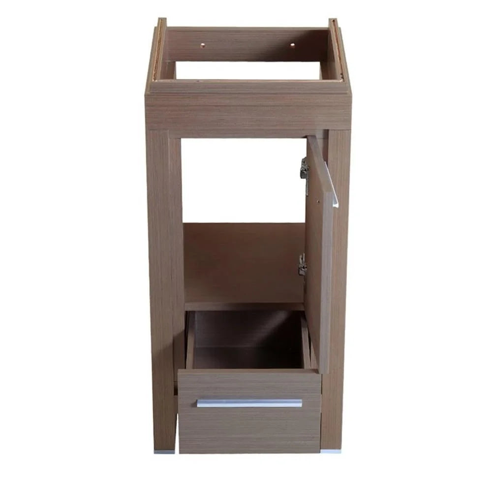 Fresca Allier 16" Gray Oak Modern Bathroom Cabinet