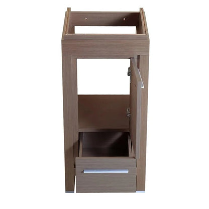 Fresca Allier 16" Gray Oak Modern Bathroom Cabinet