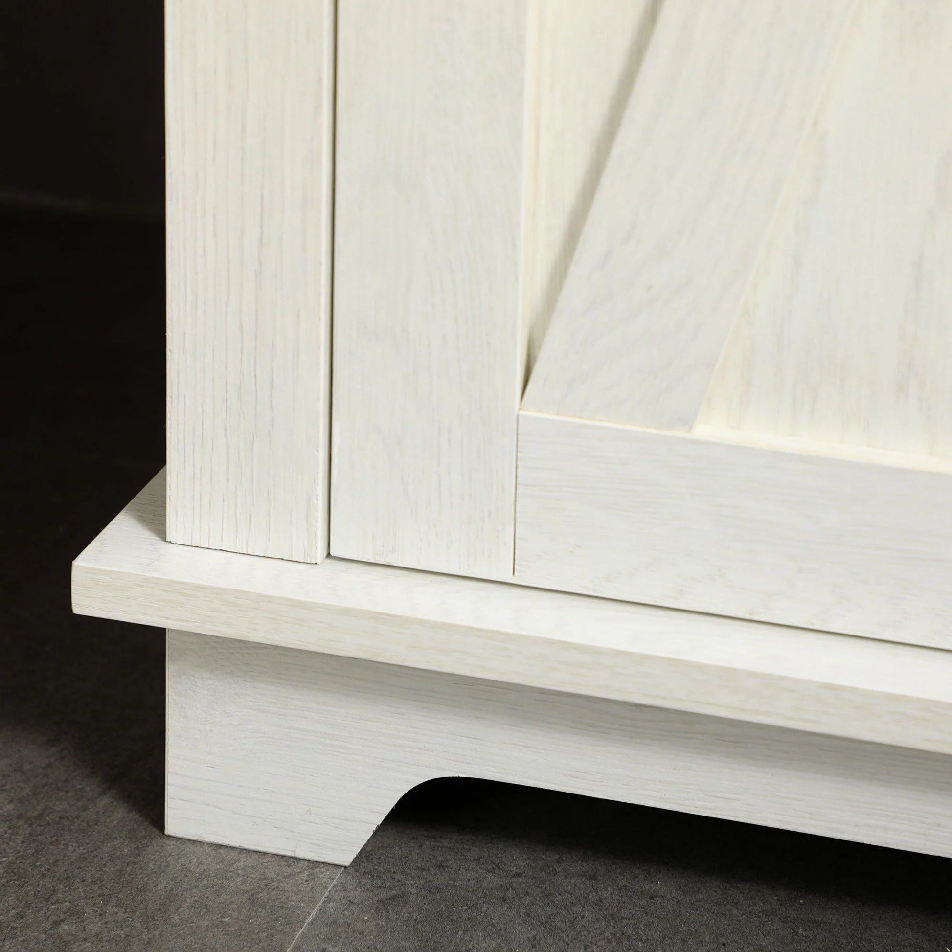 kleankin Slim Bathroom Storage Cabinet Freestanding Linen Tower
