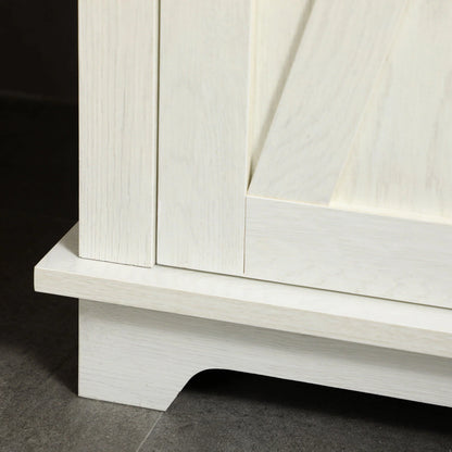 kleankin Slim Bathroom Storage Cabinet Freestanding Linen Tower