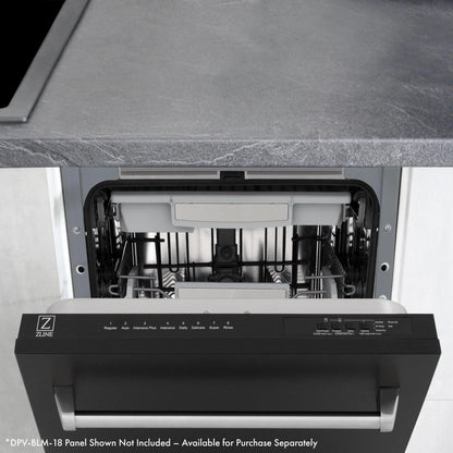 ZLINE KITCHEN AND BATH DWVWM18 built in dishwasher