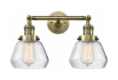 Innovations Lighting - Fulton - 2 Light Bath Vanity In Industrial Style-10