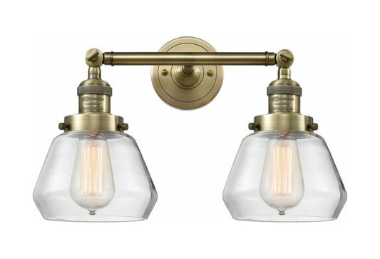 Innovations Lighting - Fulton - 2 Light Bath Vanity In Industrial Style-10