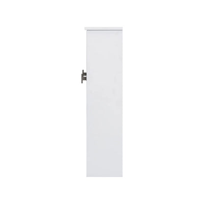 Royard Oaktree Bathroom Medicine Cabinet with Mirror, Bathroom Storage Cabinet with 3 Doors and Open Shelves, Wall Mounted Cabinet Space Saver with Towel Bars, Grey