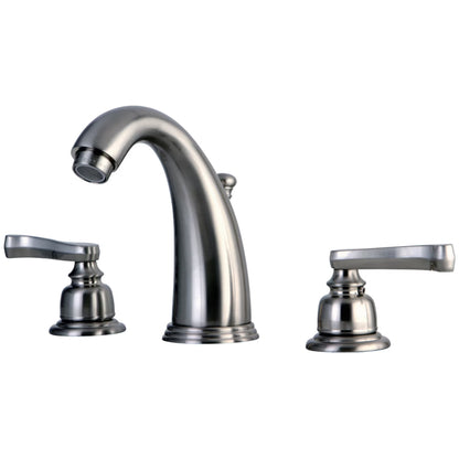 Kingston Brass KB982FL Widespread Bathroom Faucet, Polished Brass