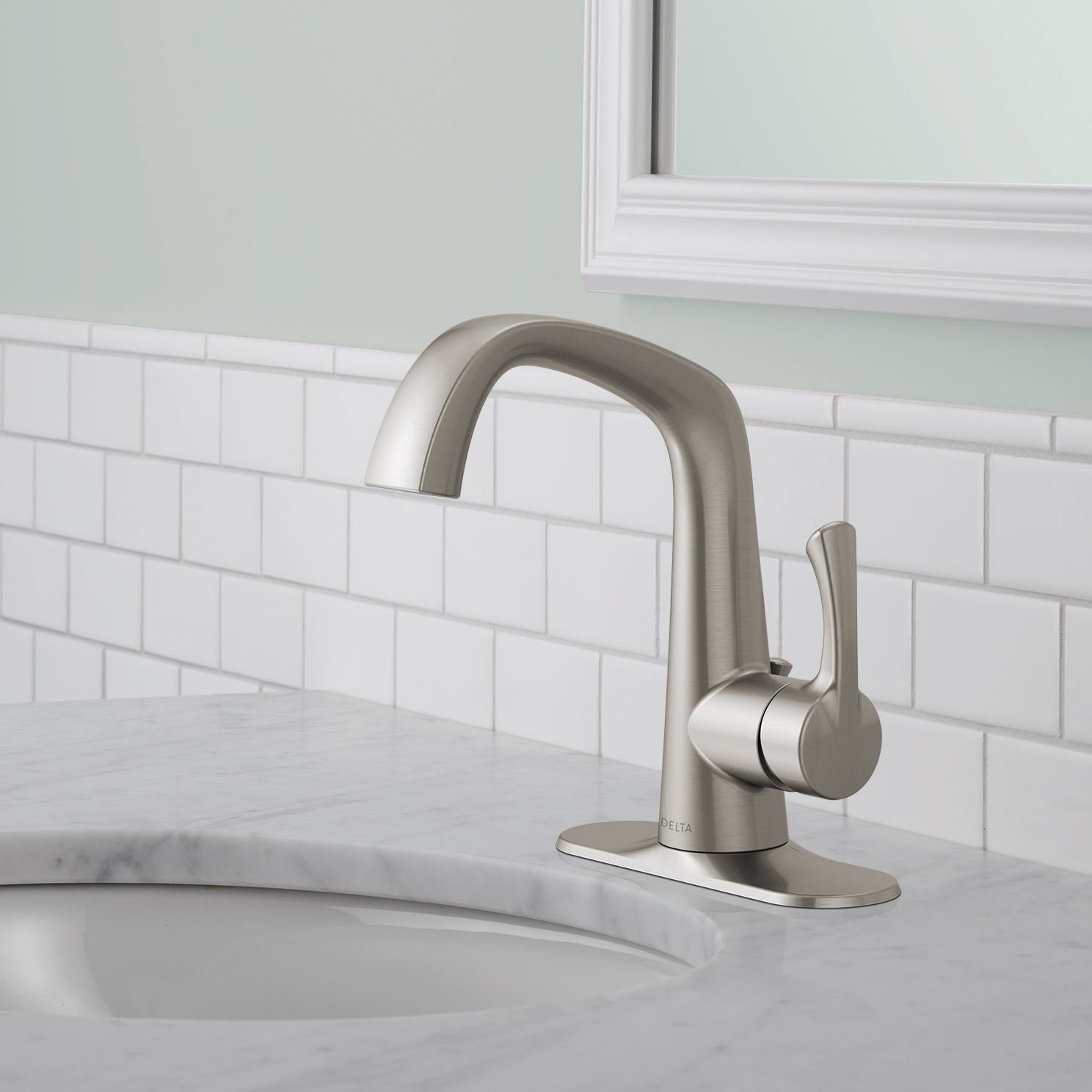 Delta Larkin Single Handle Bathroom Faucet