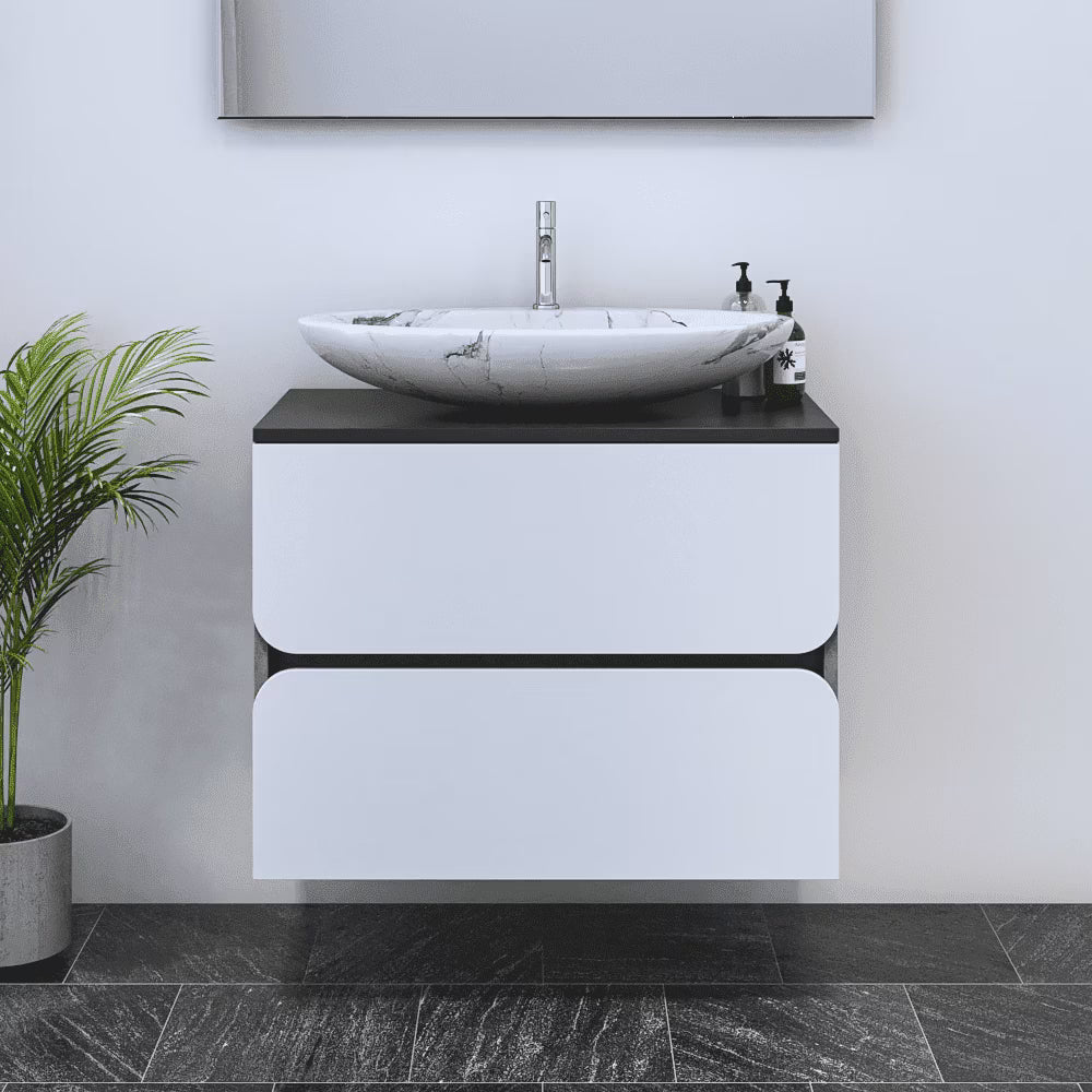 Azurro 2S 80 Floating Bathroom Vanity (32" Width)