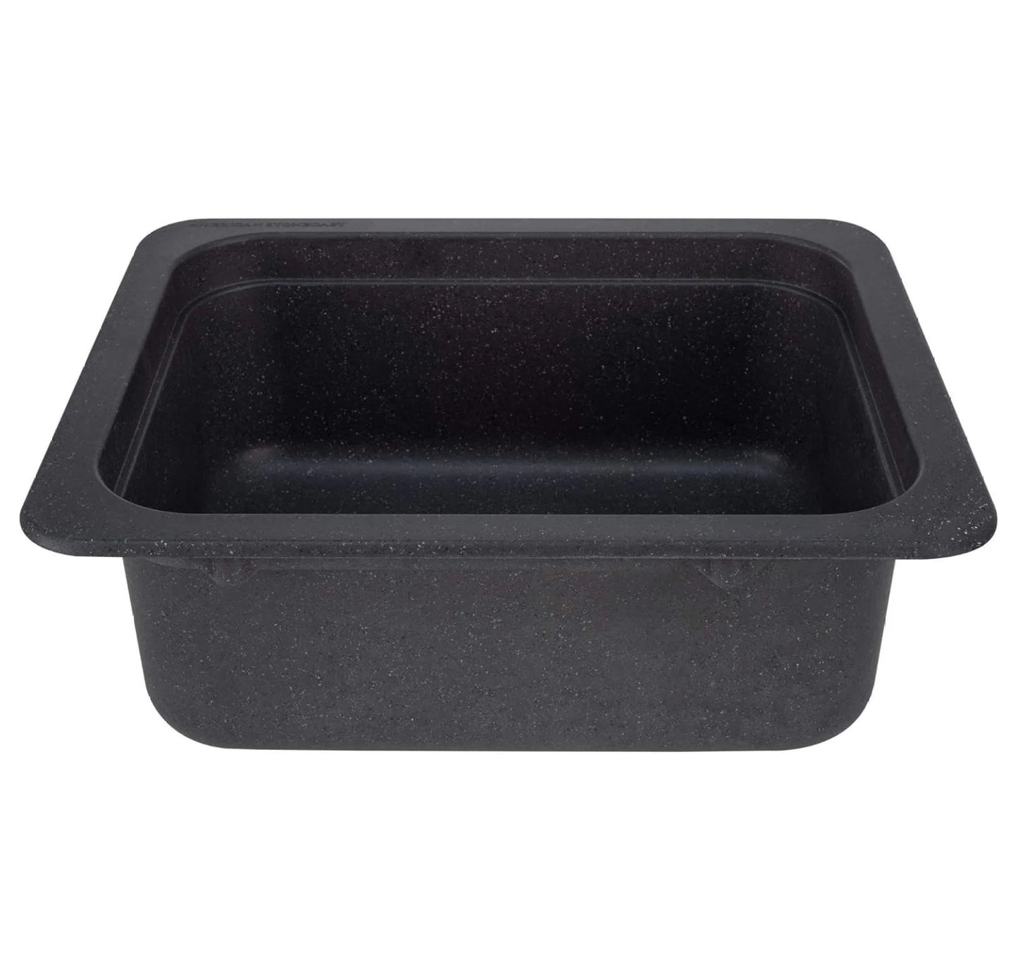 RV Kitchen & Bathroom Sink 15" x 13" - White or Black Granite - Single Hole - Durable HDPE - Made in USA - Bar Sink for Camper, Boat, or Small Spaces