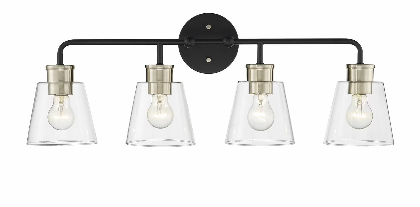 Millennium Lighting - Cameron - 4 Light Bath Vanity-10.75 Inches Tall and 30