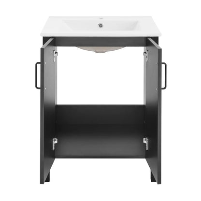 Avallon 24" Bathroom Vanity in Matte Black