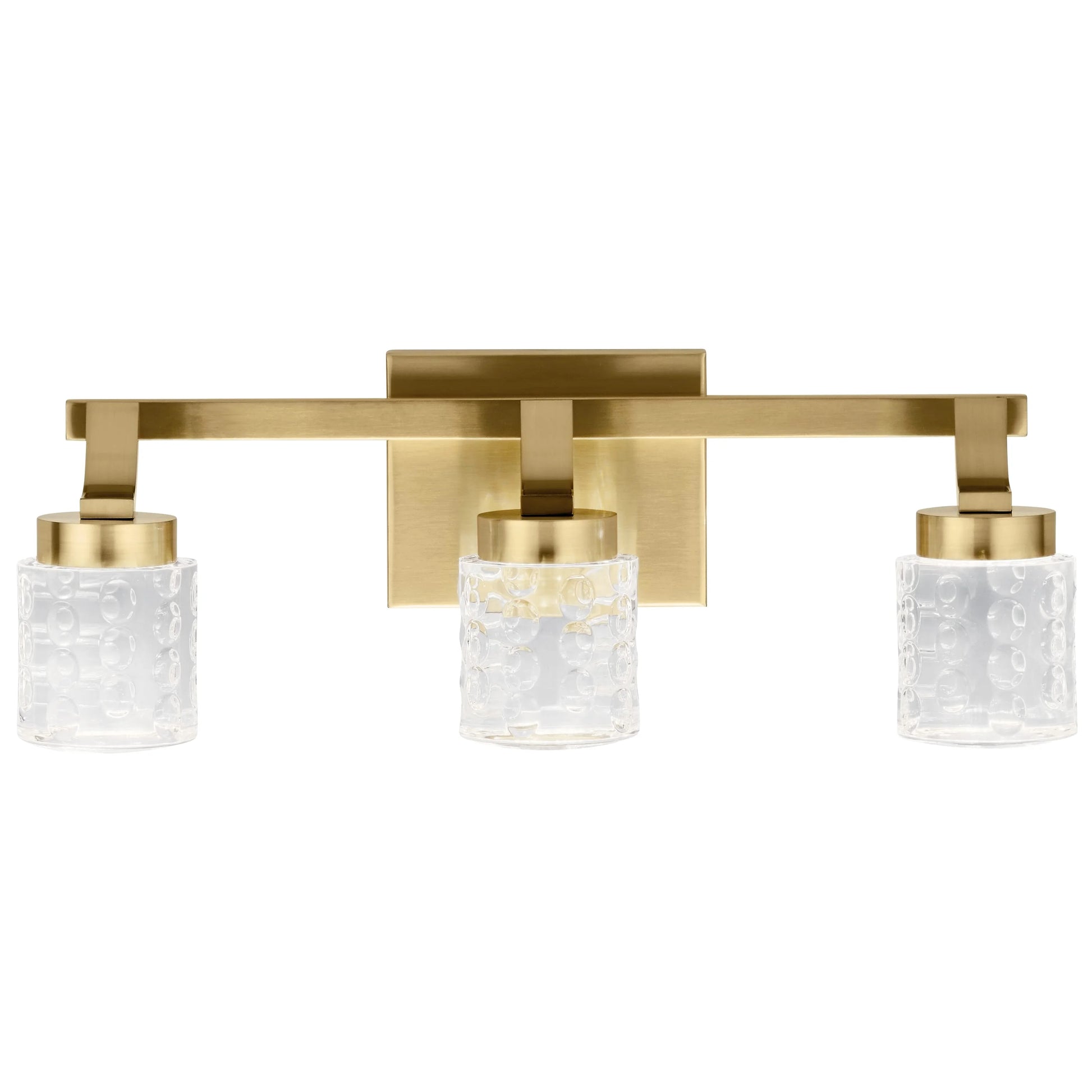 Elan Rene 19 1/4" Wide Champagne Gold 3-Light LED Bath Light