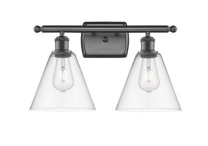 Innovations Lighting - Berkshire - 2 Light Bath Vanity In Industrial Style-11.25