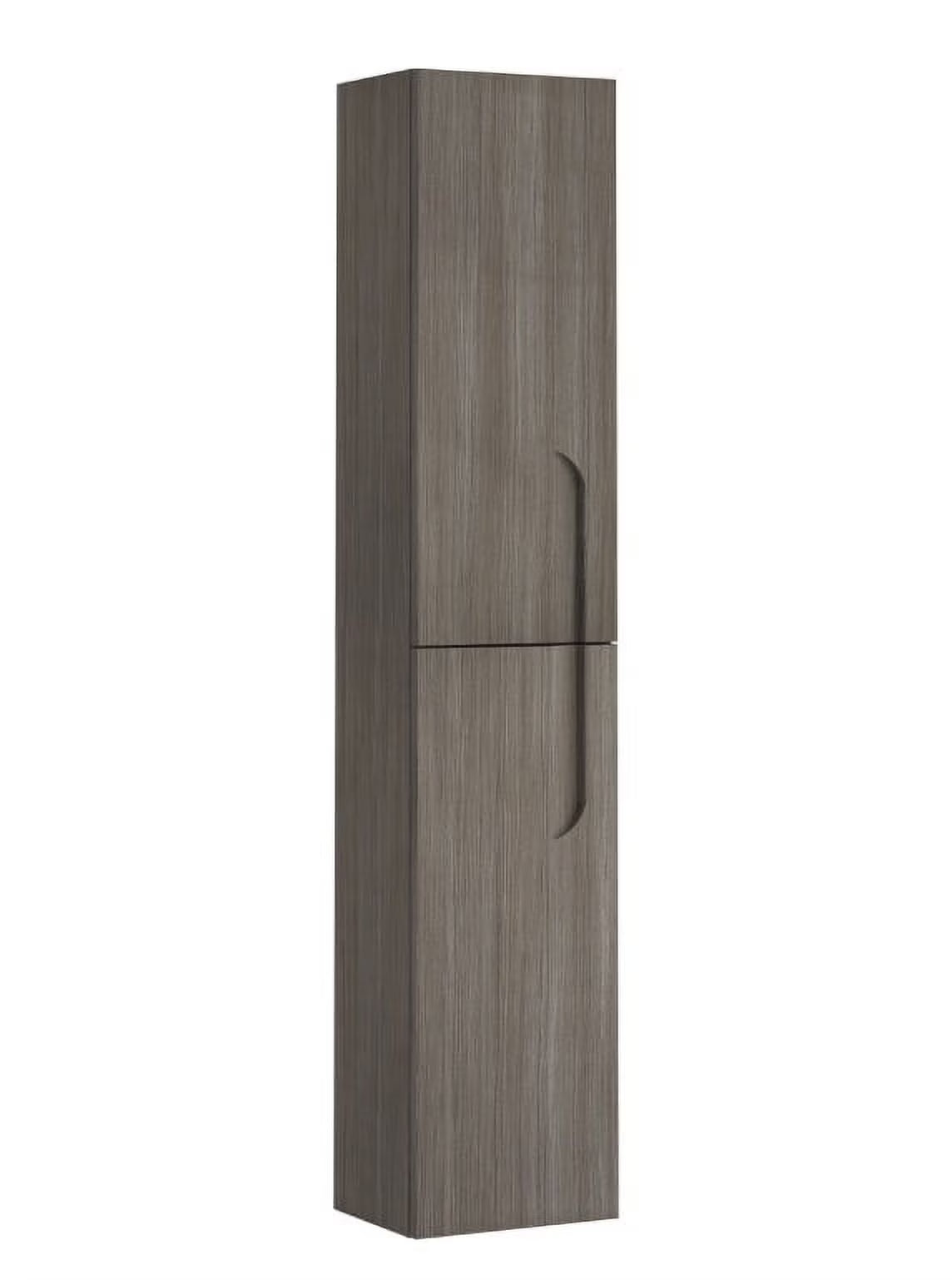 Eviva Vitta 12" White Modern Bathroom Linen Side Cabinet
