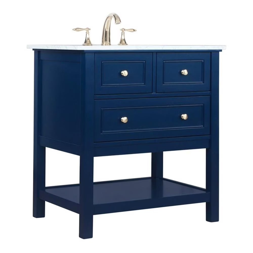 30 in. single bathroom vanity set in Grey