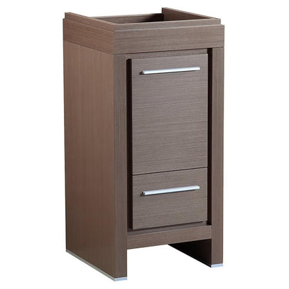 Fresca Allier 16" Gray Oak Modern Bathroom Cabinet