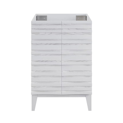 Cascade 24" Bathroom Vanity in Black Cabinet Only