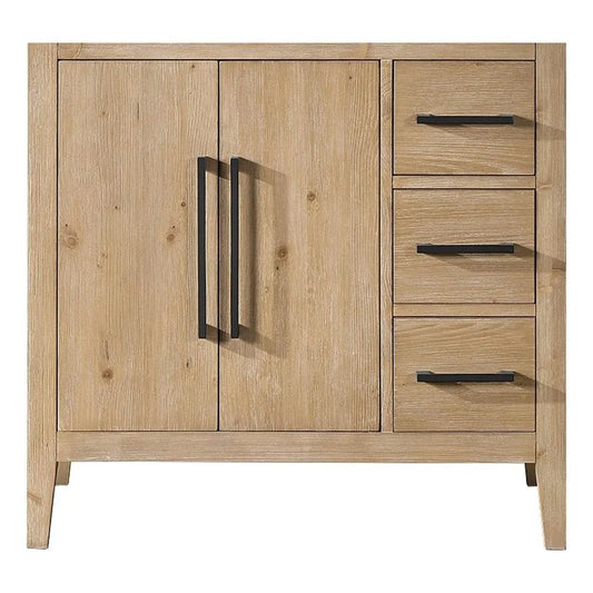 Altair Design Laurel Wood Brown 36" Single Vanity Bathroom Vanity Top