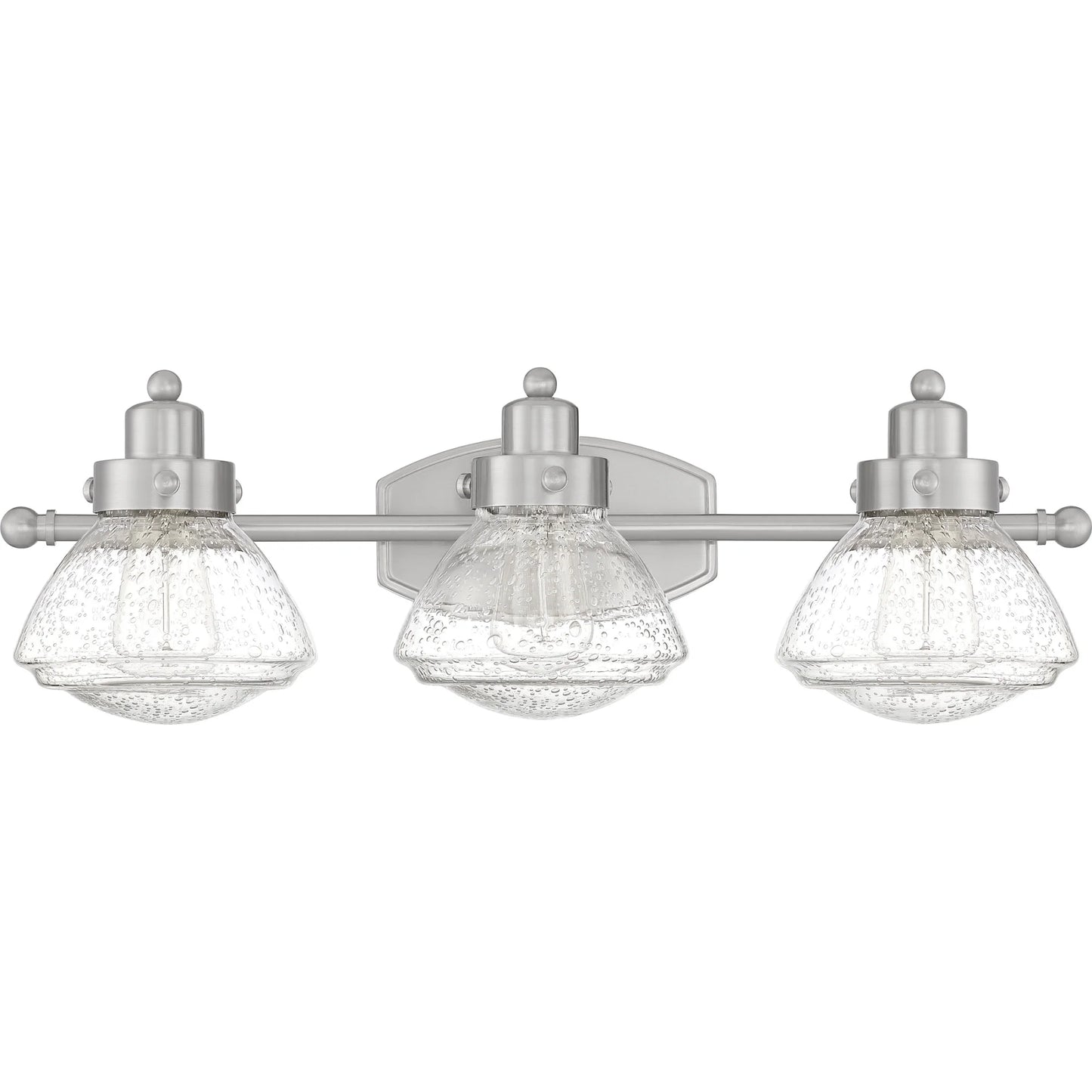 Quoizel SCH8603PN Scholar 25" 3-Light Bath Vanity in Palladian Bronze