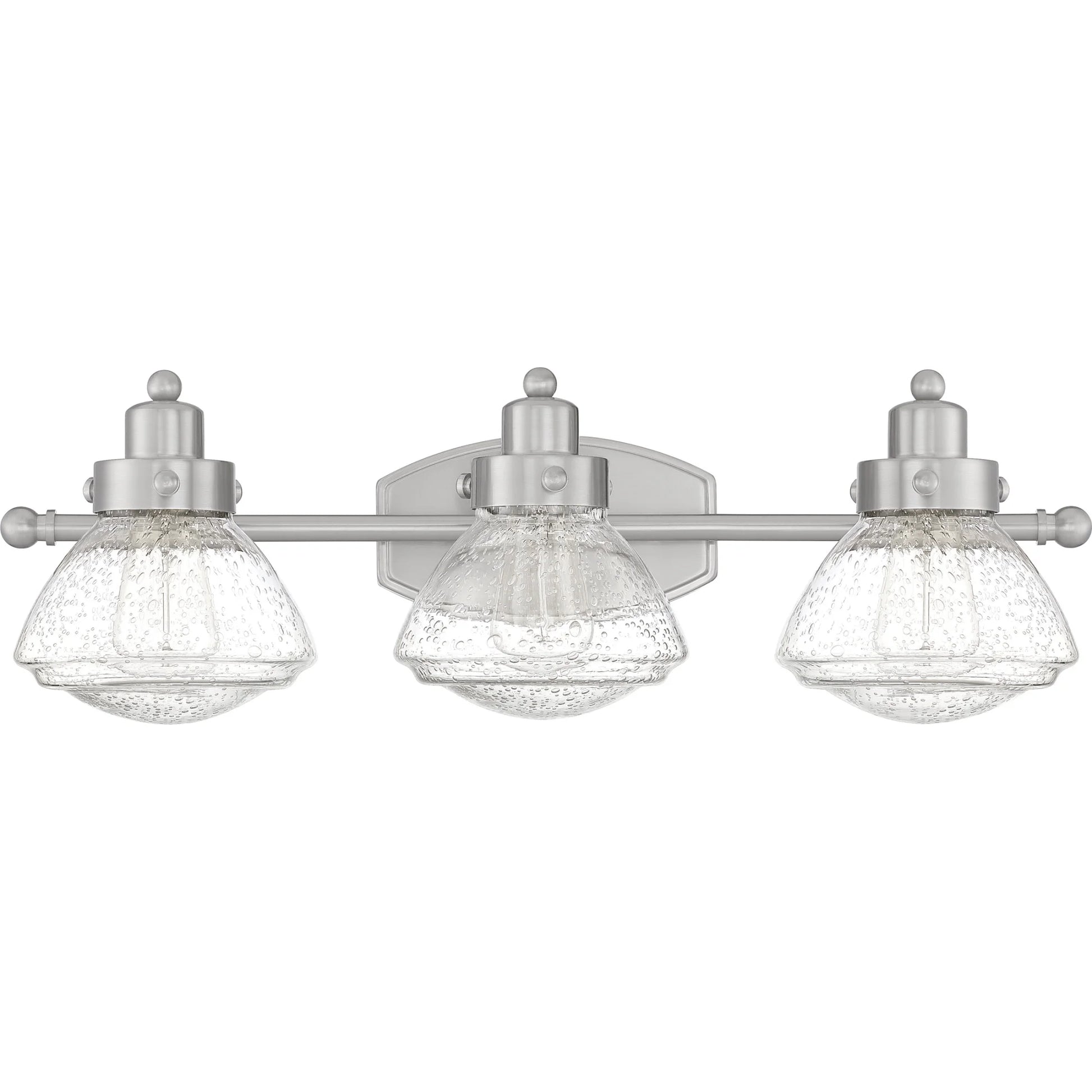 Quoizel SCH8603PN Scholar 25" 3-Light Bath Vanity in Palladian Bronze