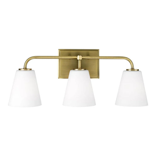 Capital Lighting - Brody - 3 Light Bath Vanity In Minimalist Style-9 Inches Tall