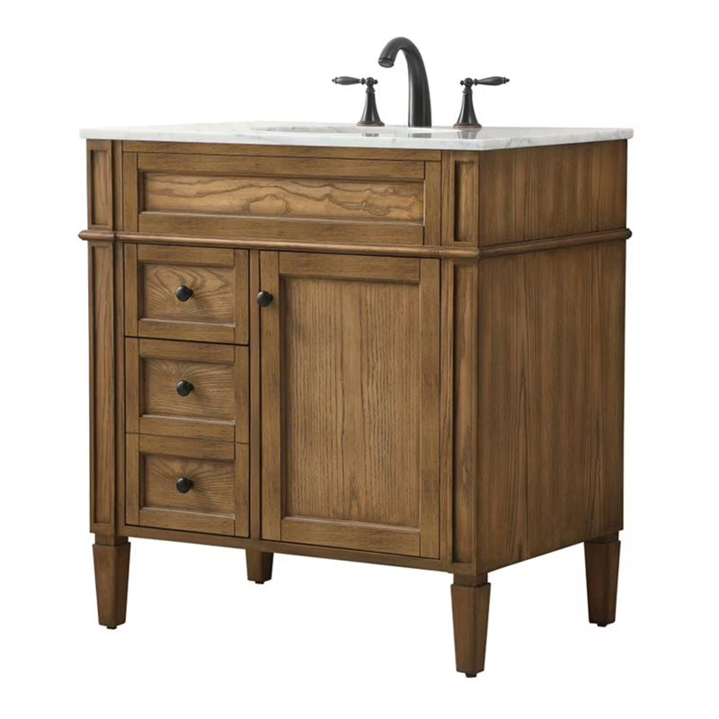 32 inch single bathroom vanity in blue